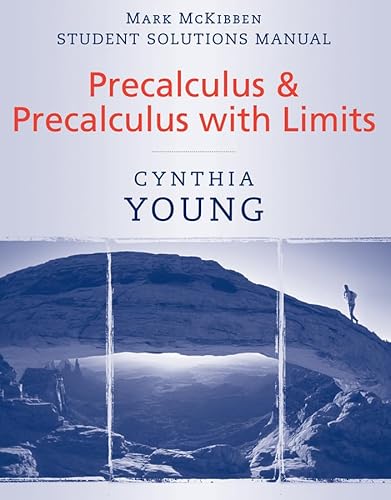 9780470532034: Precalculus & Precalculus With Limits