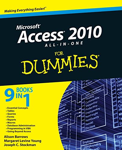 9780470532188: Access 2010 All-in-One For Dummies