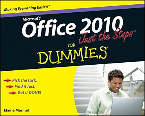 Beispielbild fr Office 2010 Just the Steps For Dummies zum Verkauf von WorldofBooks