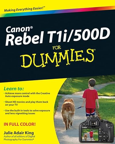 Imagen de archivo de Canon EOS Rebel T1i / 500D For Dummies a la venta por SecondSale