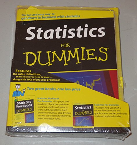 9780470537039: Statistics For Dummies Education Bundle