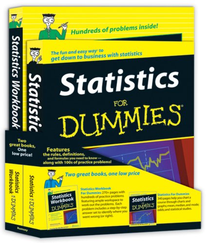 9780470537039: Statistics for Dummies Education Bundle