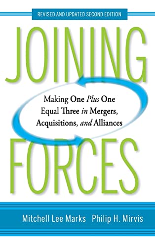 Imagen de archivo de Joining Forces: Making One Plus One Equal Three in Mergers, Acquisitions, and Alliances a la venta por SecondSale