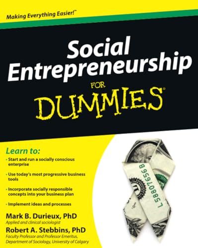 Beispielbild fr Social Entrepreneurship for Dummies zum Verkauf von Better World Books