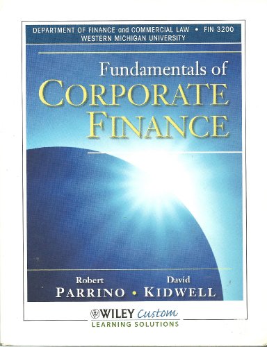 Stock image for FUNDAMENTALS OF CORPORATE FINANCE for sale by ThriftBooks-Atlanta