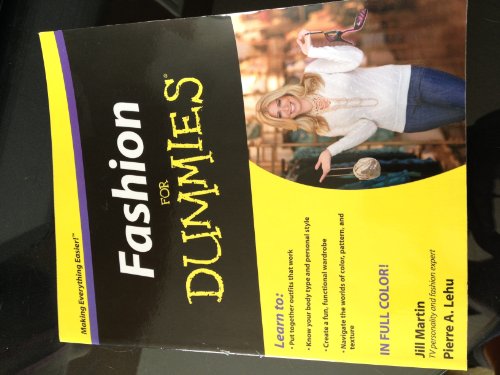 Imagen de archivo de Fashion For Dummies a la venta por Front Cover Books