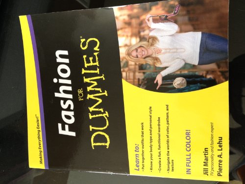 Stock image for Fashion for Dummies for sale by Better World Books
