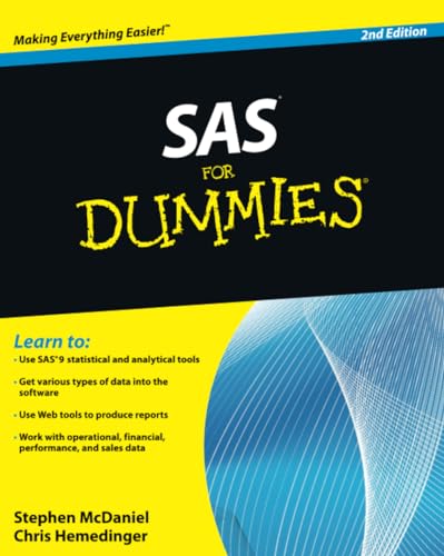 9780470539682: SAS For Dummies