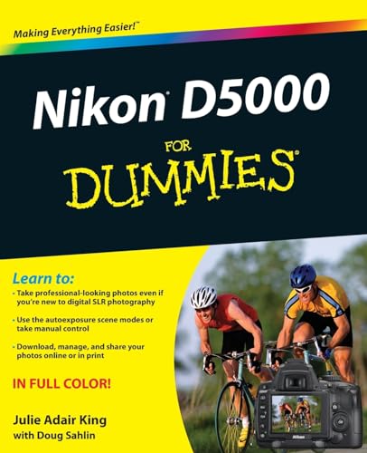 Nikon D5000 For Dummies (9780470539699) by King, Julie Adair