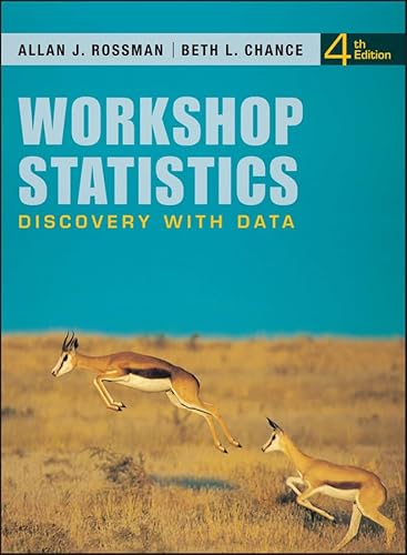 Beispielbild fr Workshop Statistics: Discovery with Data zum Verkauf von BooksRun