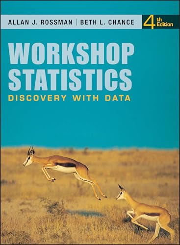 9780470542095: Workshop Statistics: Discovery with Data