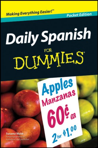 Stock image for Daily Spanish for Dummies Pocket Edition for sale by Reliant Bookstore