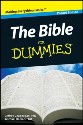 Stock image for The Bible for Dummies (Pocket Edition) for sale by Canal Bookyard