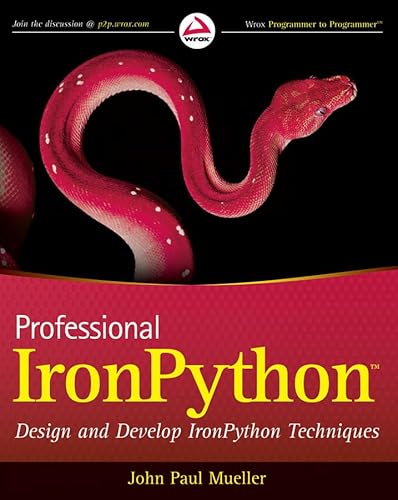 9780470548592: Professional IronPython