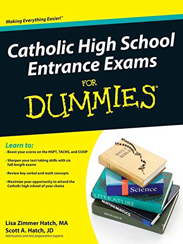 Imagen de archivo de Catholic High School Entrance Exams For Dummies a la venta por HPB Inc.