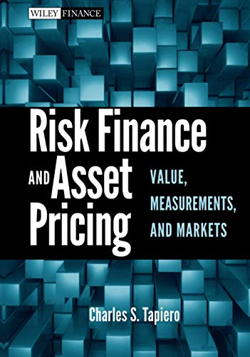 Beispielbild fr Risk Finance and Asset Pricing zum Verkauf von Wizard Books