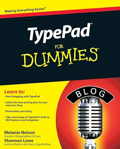 Stock image for TypePad for Dummies for sale by Better World Books: West