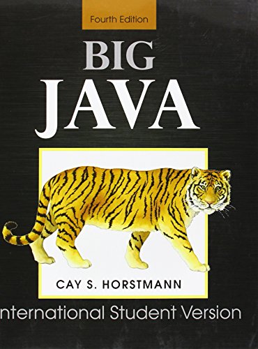 9780470553091: Big Java: for Java 7 and 8