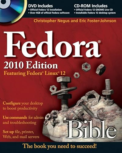 Stock image for Fedora Bible 2010 Edition: Featuring Fedora Linux 12 for sale by HPB-Red