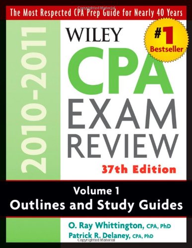 Stock image for Wiley CPA Examination Review, Outlines and Study Guides for sale by Better World Books