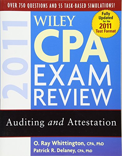 9780470554340: Wiley CPA Exam Review 2011: Auditing and Attestation