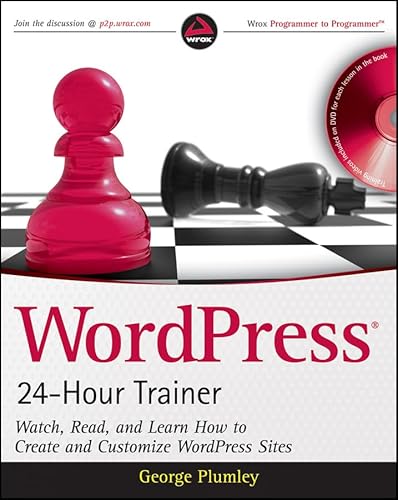 Beispielbild fr WordPress 24-Hour Trainer [With CDROM] zum Verkauf von ThriftBooks-Atlanta