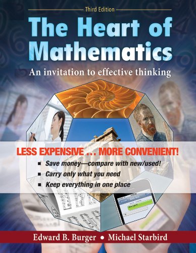 Beispielbild fr The Heart of Mathematics: An Invitation to Effective Thinking (Key Curriculum Press) zum Verkauf von HPB-Red