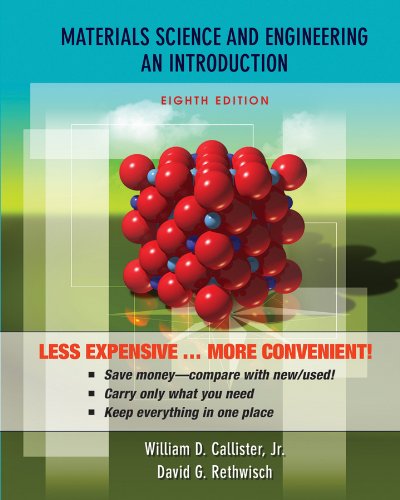 Stock image for Materials Science and Engineering : An Introduction for sale by Better World Books