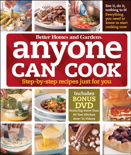 9780470559482: Anyone Can Cook: Step-by-step Recipes Just for You