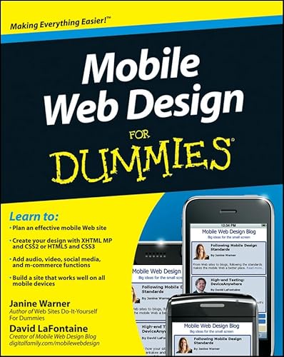 Stock image for Mobile Web Design for Dummies for sale by ThriftBooks-Dallas