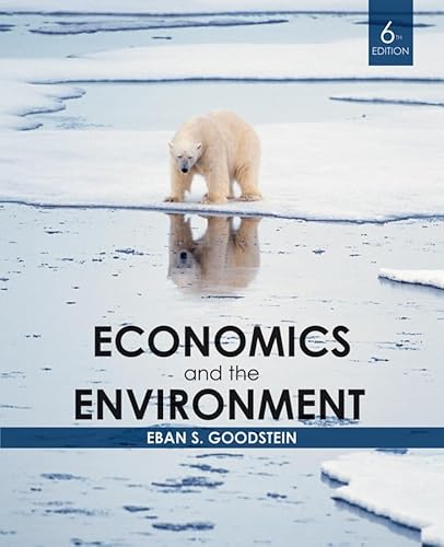 Beispielbild fr Economics and the Environment zum Verkauf von Better World Books