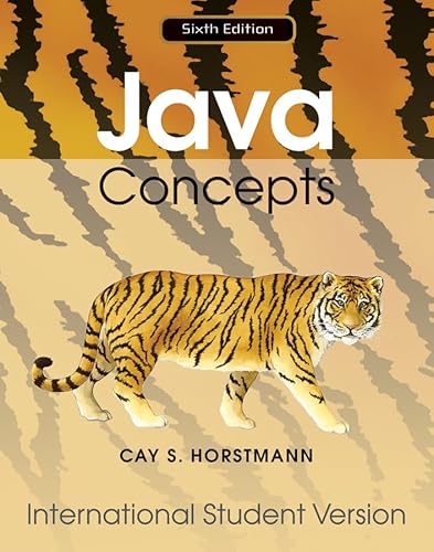 Beispielbild fr Java Concepts: for Java 7 and 8 zum Verkauf von WorldofBooks