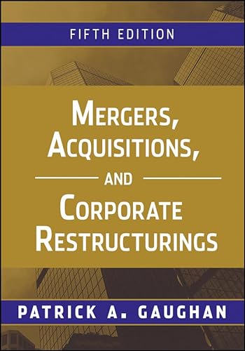 Beispielbild fr Mergers, Acquisitions, and Corporate Restructurings zum Verkauf von Better World Books