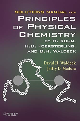 9780470561973: Solutions Manual for Principles of Physical Chemistry