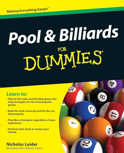 9780470565537: Pool and Billiards For Dummies