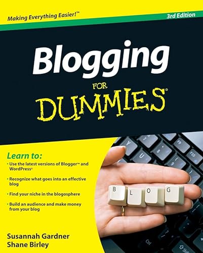Beispielbild für Blogging For Dummies, 3rd Edition zum Verkauf von Wonder Book