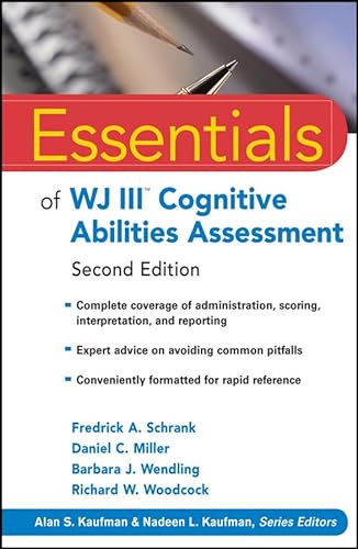 Stock image for Essentials of WJ III Cognitive Abilities Assessment 2nd Edition for sale by Wonder Book
