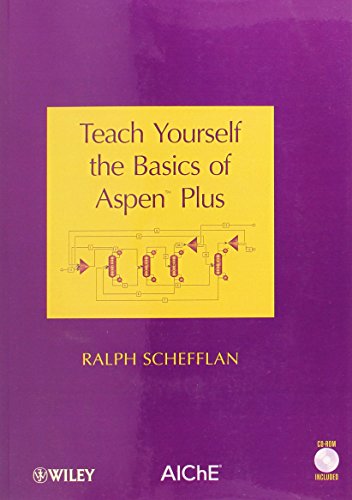 Imagen de archivo de Teach Yourself the Basics of Aspen Plus a la venta por HPB-Red