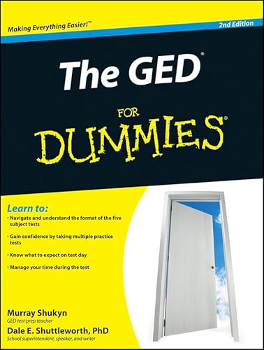 Imagen de archivo de The GED For Dummies a la venta por SecondSale