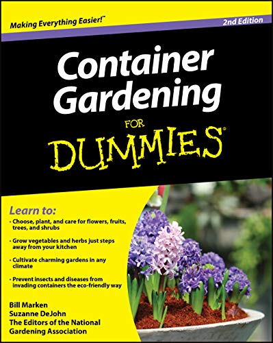 9780470577059: Container Gardening For Dummies