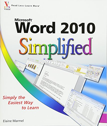 Imagen de archivo de Word 2010 Simplified a la venta por Better World Books