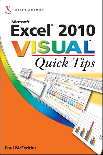 Beispielbild fr Excel 2010 Visual Quick Tips zum Verkauf von Wonder Book