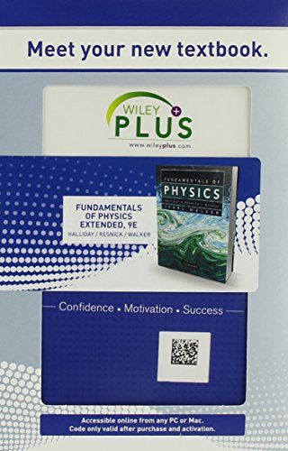 WP Course Fundamentals of Physics Extended (9780470578612) by Halliday, David; Resnick, Robert; Walker, Jearl