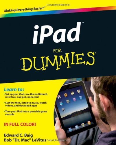 Beispielbild für iPadTM For Dummies? Baig, Edward C. and LeVitus, Bob zum Verkauf von Re-Read Ltd