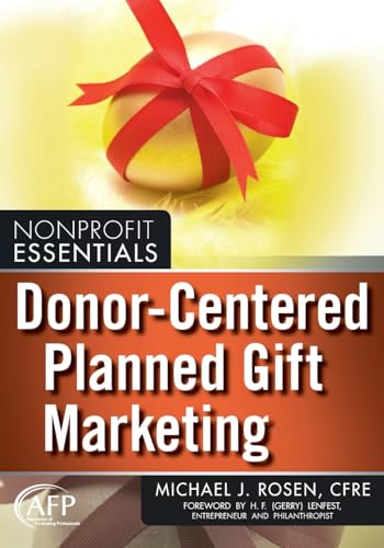 Stock image for Donor-Centered Planned Gift Marketing for sale by Blackwell's