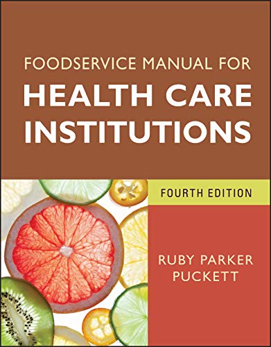 9780470583746: Foodservice Manual for Health Care Institutions: 150 (J-B AHA Press)