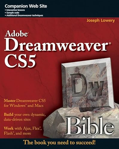 Stock image for Dreamweaver Cs5 Bible for sale by Bahamut Media