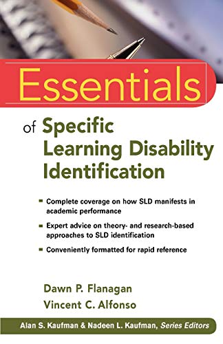 Stock image for Essentials of Specific Learning Disability Identification for sale by Orion Tech