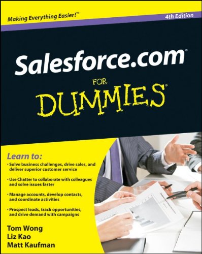Beispielbild fr Salesforce.com For Dummies zum Verkauf von Wonder Book