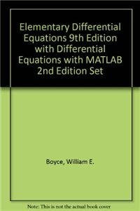9780470590775: Elementary Differential Equations 9th Ed + Differential Equations With Matlab 2nd Ed